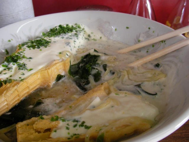 라면&아이스크림 이미지