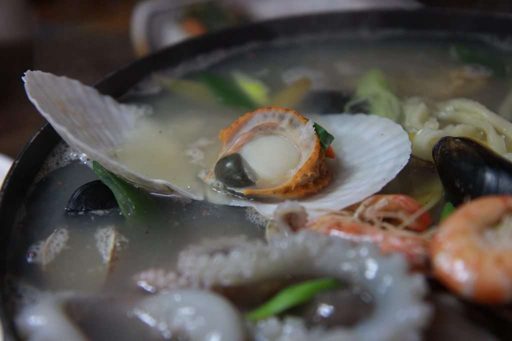 바다칼국수 이미지