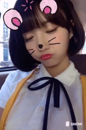 오마이걸 비니 움짤.gif | 인스티즈