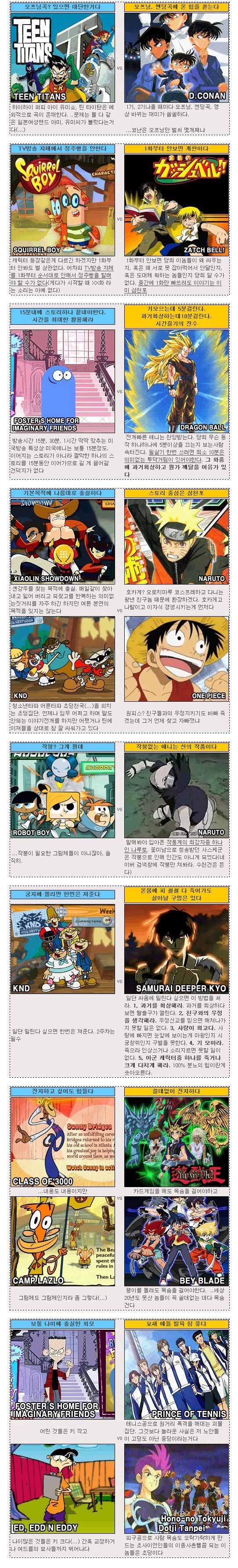 북미 애니와 일본 애니의 차이점 | 인스티즈