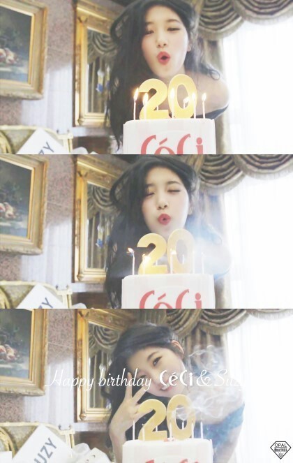 수지 20~23살 생일 .gif | 인스티즈