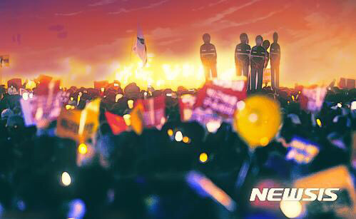 오늘자 광화문 에버필터 적용사진 | 인스티즈