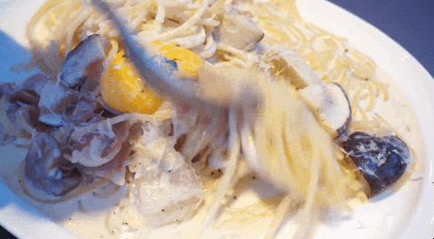크림소스 크림파스타 움짤 gif | 인스티즈