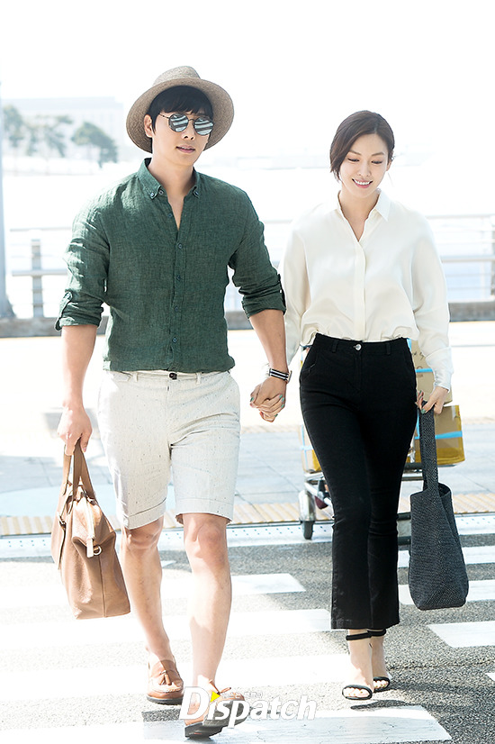 오늘 화보 촬영차 출국하는 이상우-김소연 예비부부.jpg | 인스티즈