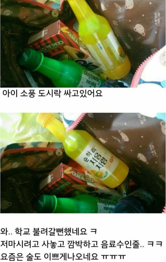 아이 소풍 도시락이랑 간식챙기는 엄마 | 인스티즈