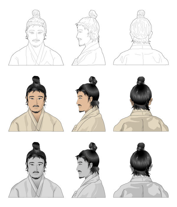 삼국시대 헤어스타일 jpg | 인스티즈