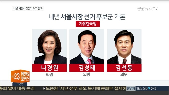 내년 자유당 서울시장 선거 후보군ㅋ | 인스티즈