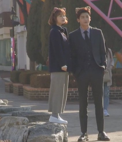 박형식&박보영이 키를 맞추는 방법.gif | 인스티즈