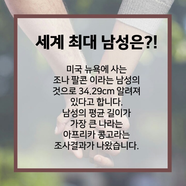 남성 성기에 대한 진실 | 인스티즈