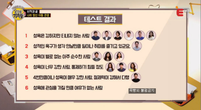 나의 성욕은 어느정도일까? 성욕테스트 | 인스티즈