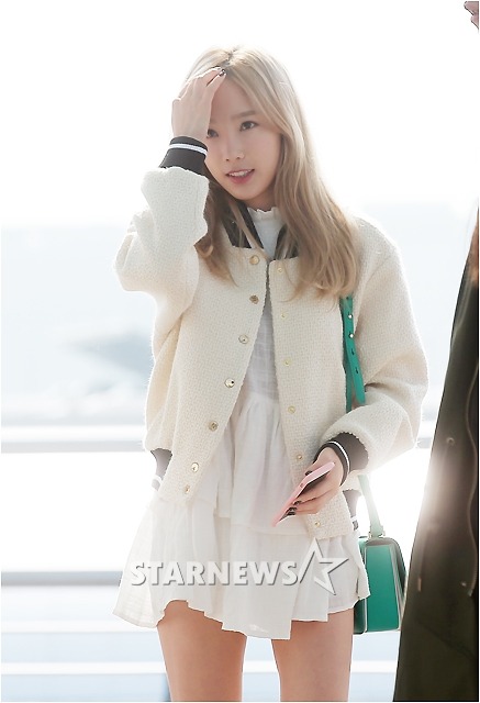 오늘자 태연 공항패션 .jpg | 인스티즈