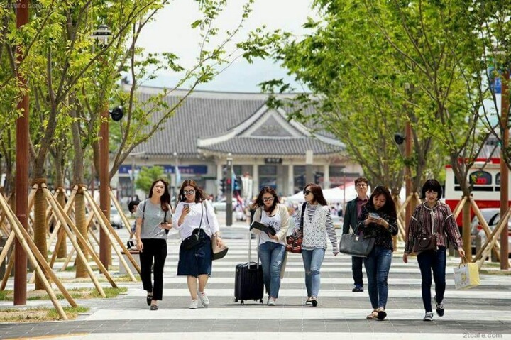 전주역 앞 도로의 변화 | 인스티즈