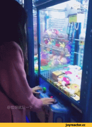 인형뽑기 하던 중국 여자.gif | 인스티즈