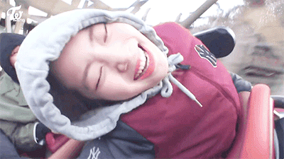 오늘자 놀이기구탄 트와이스.gif | 인스티즈