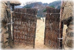 싸리대문 이미지