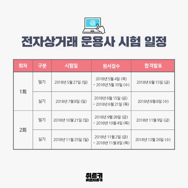 2018년 자격증일정 정리 | 인스티즈