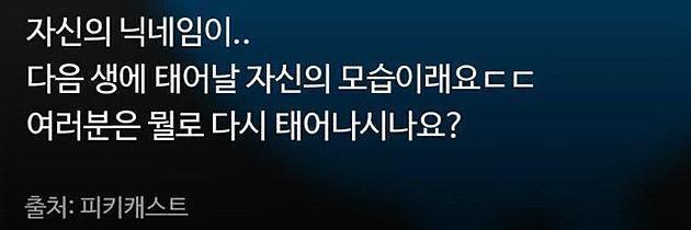 다음생에 태어날 자신의 모습 | 인스티즈