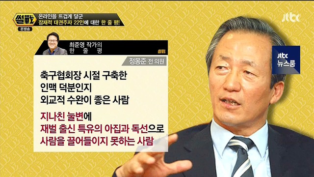 거리의 인문학자 최준영 작가가 평가한 대권주자들.jpg (맞소리- 섞임) | 인스티즈