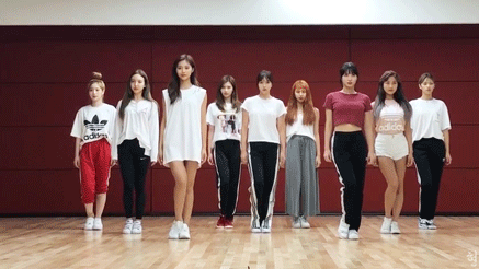 쾌감이 느껴지는 트와이스 DTNA 딱딱 맞는 칼군무.gif | 인스티즈
