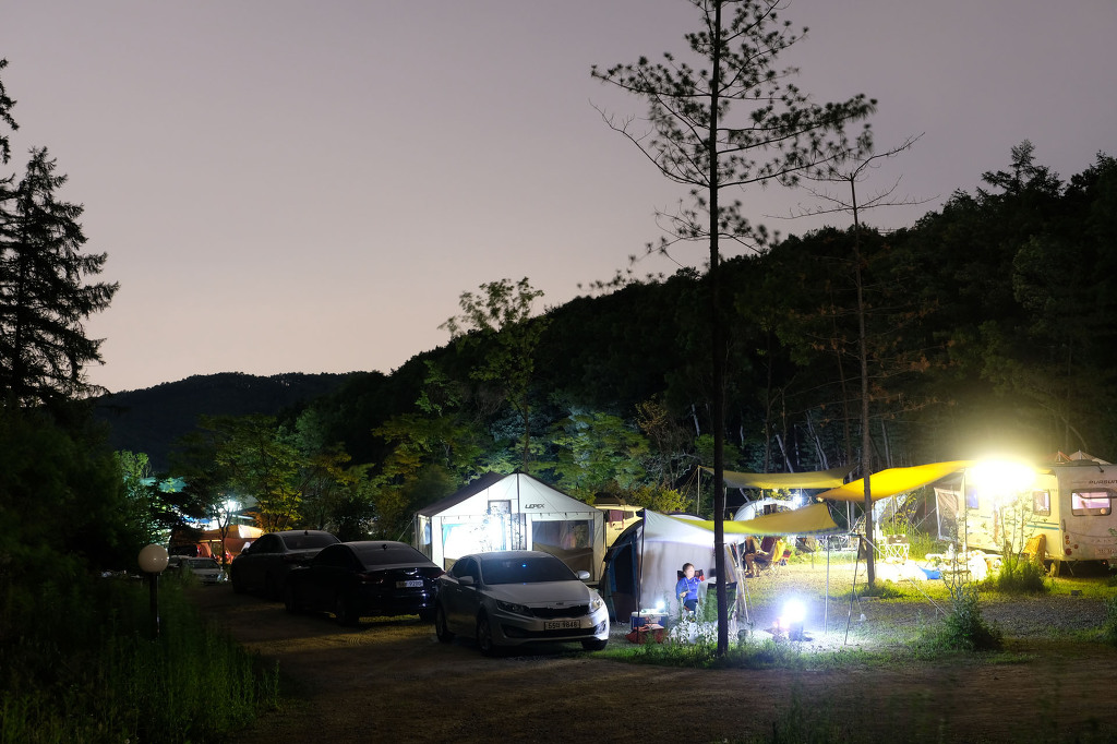 용인랜드숲속캠핑장 이미지