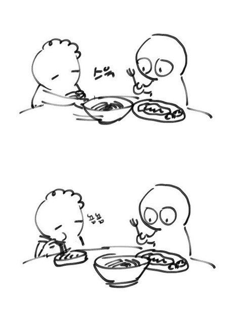 할무니 나 냉면 한 입만 먹어봐도 돼요?? | 인스티즈