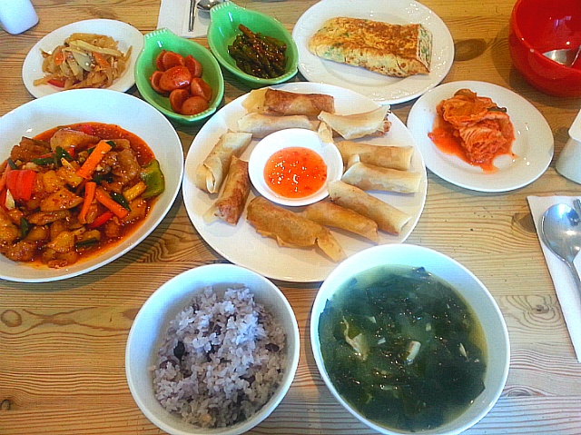 아침닭 이미지