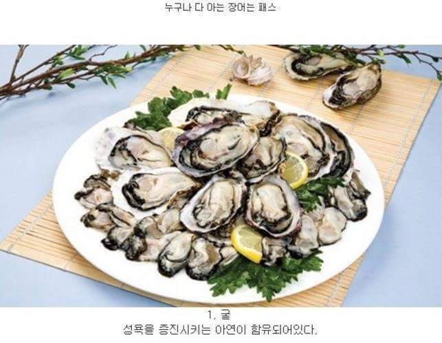 정력에 좋은 음식 | 인스티즈