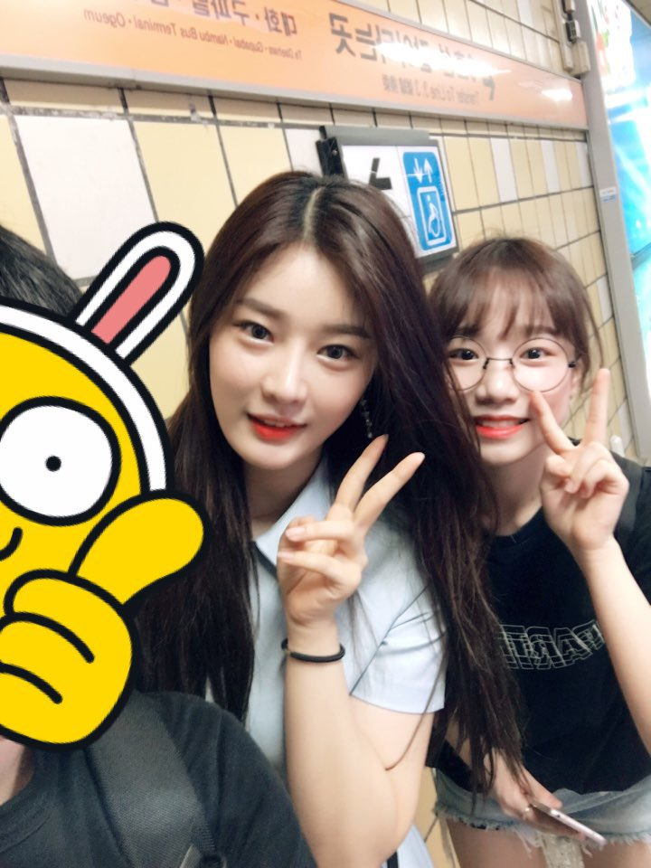 [프로듀스48] 이시안 지하철 전광판 인증샷.(feat.조유리).jpg | 인스티즈