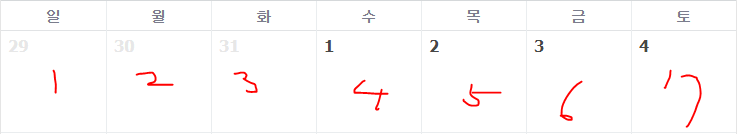 나에게 일주일 개념은 1 vs 2 | 인스티즈
