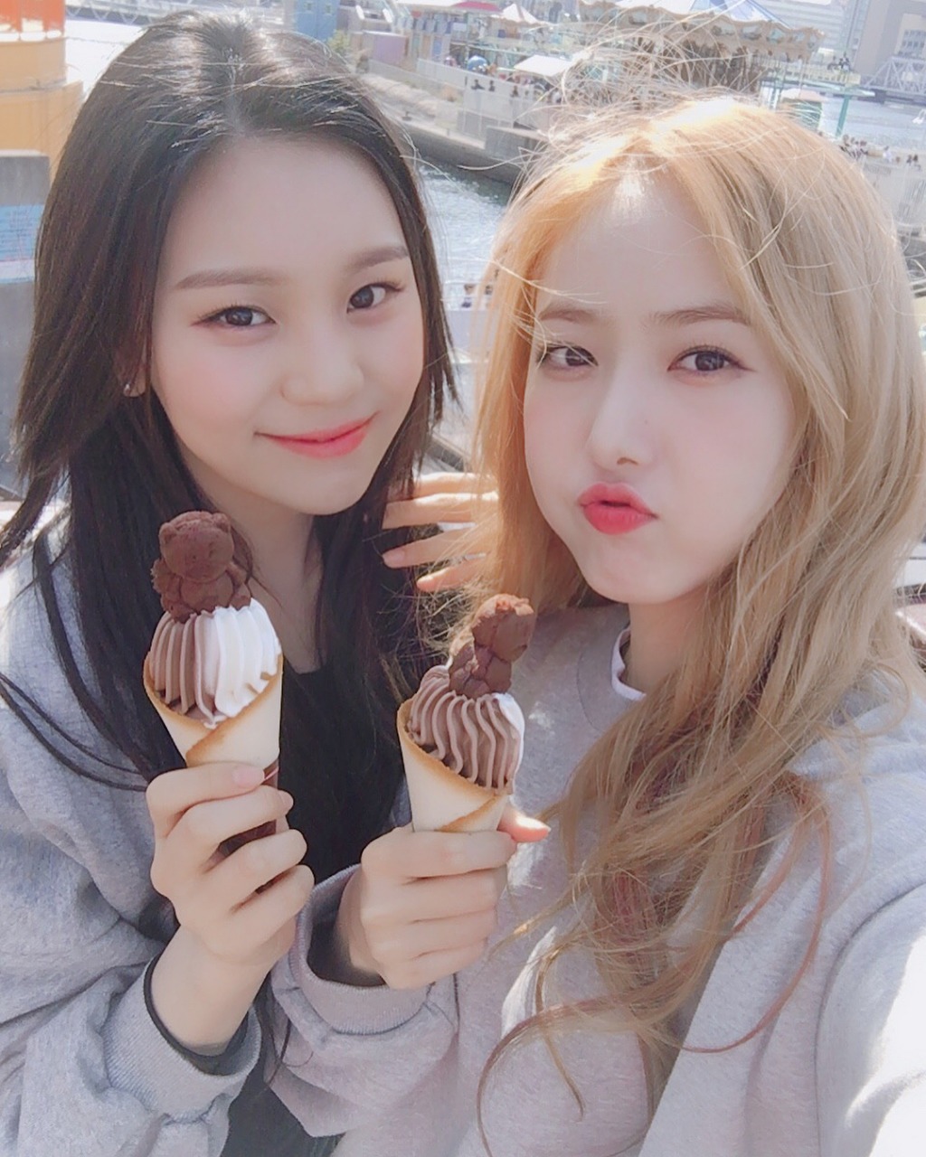 날씨가 너무 좋아서 쓰는 여자친구 신비.jpg.gif | 인스티즈