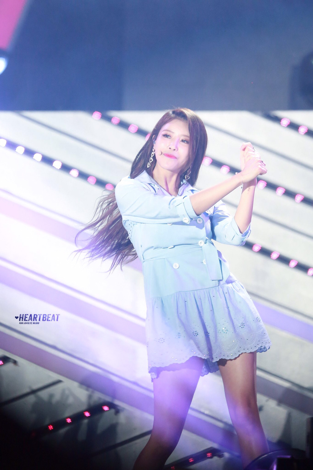 [러블리즈] 비가 많이 와서 미주 | 인스티즈