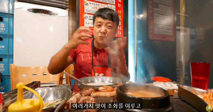 코리안 바베큐먹으러 한국 온 외국 먹방유투버(feat.황교익) | 인스티즈