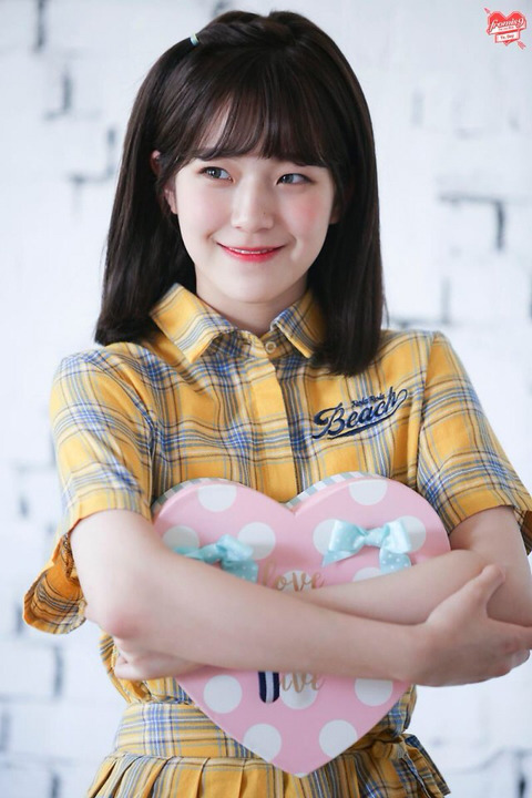 약속회 앨범추가구매를 고민하던중에 프로미스 나인 백지헌 | 인스티즈