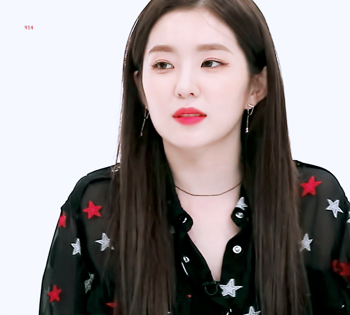 오늘 주간아이돌에서 미모+귀여움 폭발한 아이린.gif | 인스티즈