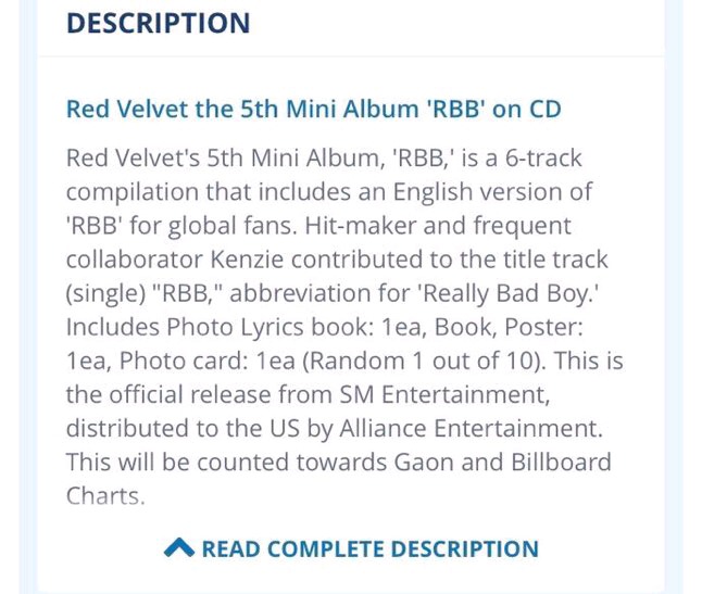 레드벨벳 미니 5집 앨범 Really Bad Boy 트랙리스트 | 인스티즈